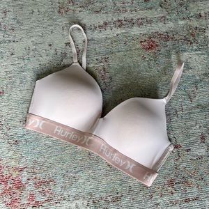 Hurley Wireless Light Pink Bra